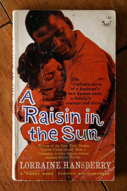 A Raisin in the Sun by Lorraine Hansberry 1959 Vintage Paperback Sidney Poitier