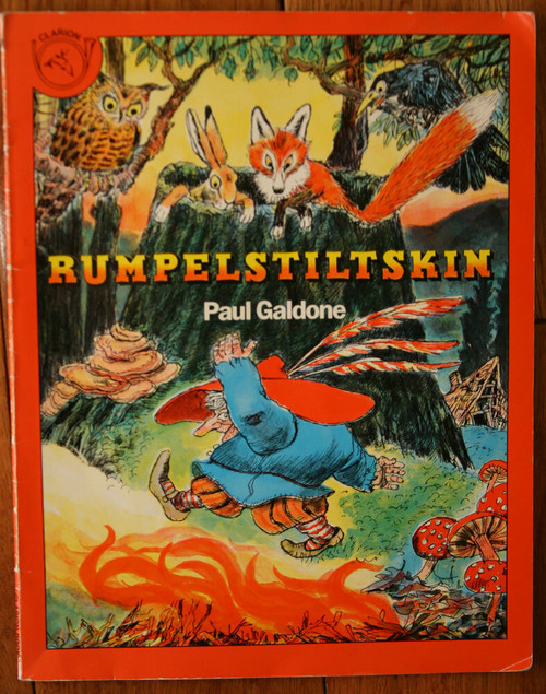 RUMPELSTILTSKIN by Paul Galdone 1985 Clarion Books Paperback 