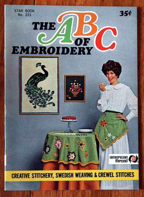 The ABC of Embroidery Star Book No 221 Vintage Sewing Booklet