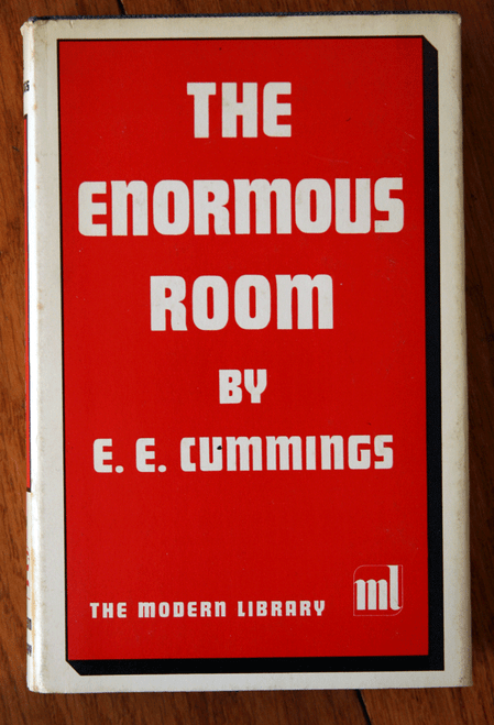 The Enormous Room by E.E. Cummings 1949 Modern Library #214 HC/DJ -