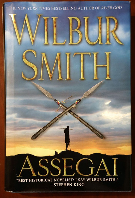 ASSEGAI by Wilbur Smith 2009 HC/DJ First Edition 1st Printing African Safari