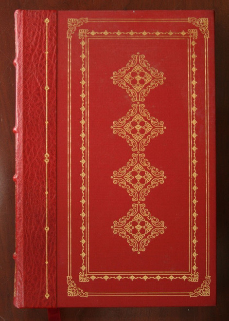 JOHN DONNE Poems 1982 The Franklin Library Leather Collectible Book Illustrated