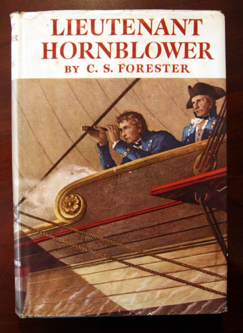 LIEUTENANT HORNBLOWER by C.S. Forester 1952 HC/DJ Little Brown & Company 1st Ed.
