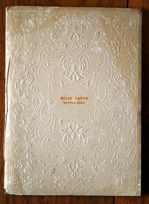 MILLY LANCE by Dutton Cook c. 1925 Mossant, Vallon & Co. Antique Book