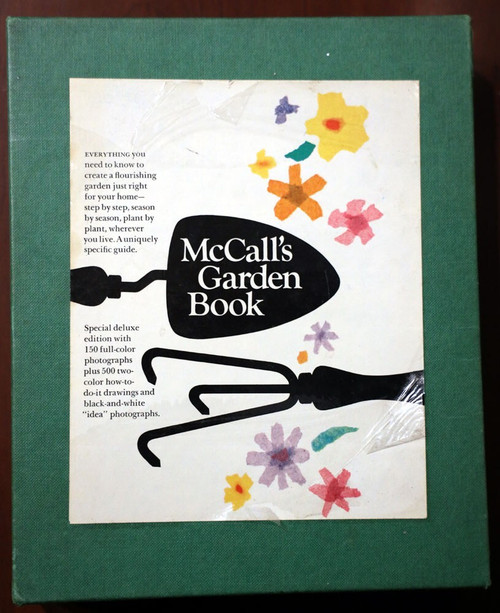 McCall's Garden Book 1968 Deluxe Edition Hardcover with Slipcase VINTAGE
