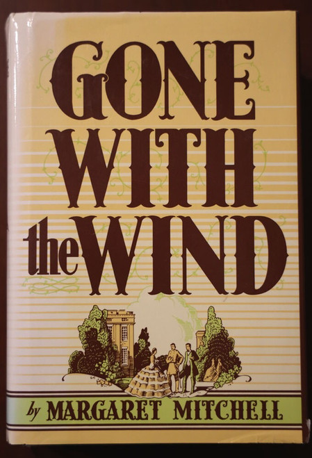 GONE WITH THE WIND by Margaret Mitchell 1936/1964 HC/DJ Glossy Jacket Macmillan