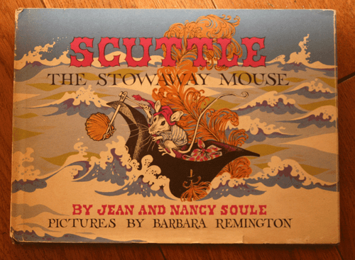 SCUTTLE: The Stowaway Mouse Jean & Nancy Soule 1969 HC/DJ Parents Magazine Press