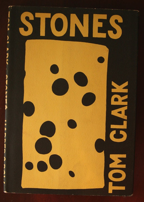 STONES by Tom Clark 1969 Vintage Poetry Book HC/DJ FIRST EDITION Harper & Row