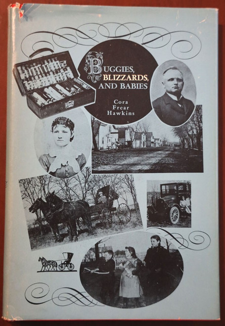 BUGGIES, BLIZZARDS AND BABIES by Cora Frear Hawkins 1971 First Edition HC/DJ