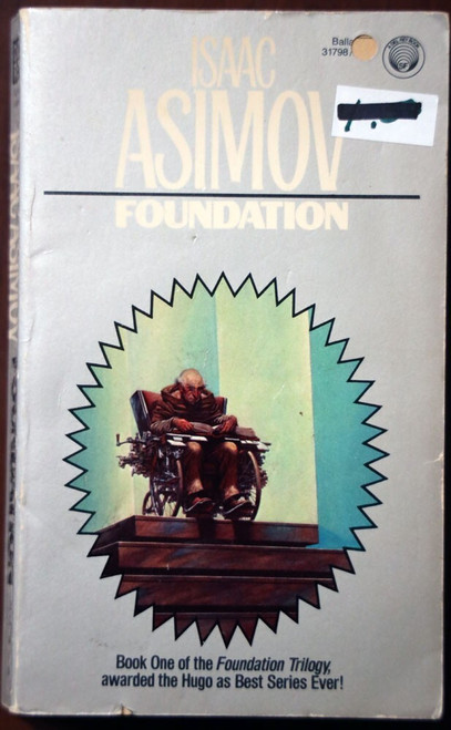 FOUNDATION by Isaac Asimov 1984 Ballantine Book Vintage Paperback SCI-FI APPLETV