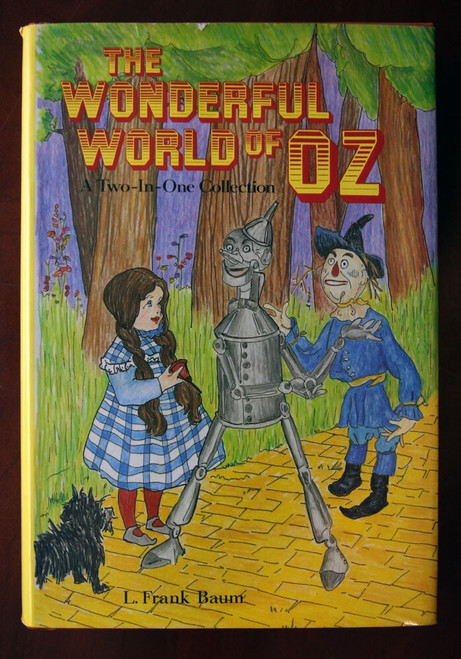 The Wonderful World of Oz: A Two-In-One Collection by L. Frank Baum 1982 HC/DJ
