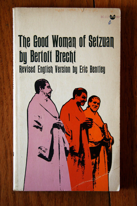 The Good Woman of Setzuan by Bertolt Brecht 1966 Grove Press Vintage Paperback