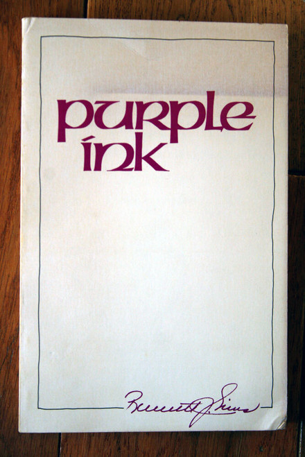 Purple Ink: Selection of Writings by Bennett J. Sims as Bishop of Atlanta 1982 