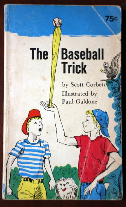The Baseball Trick by Scott Corbett & Paul Galdone 1965 Vintage Paperback F 178