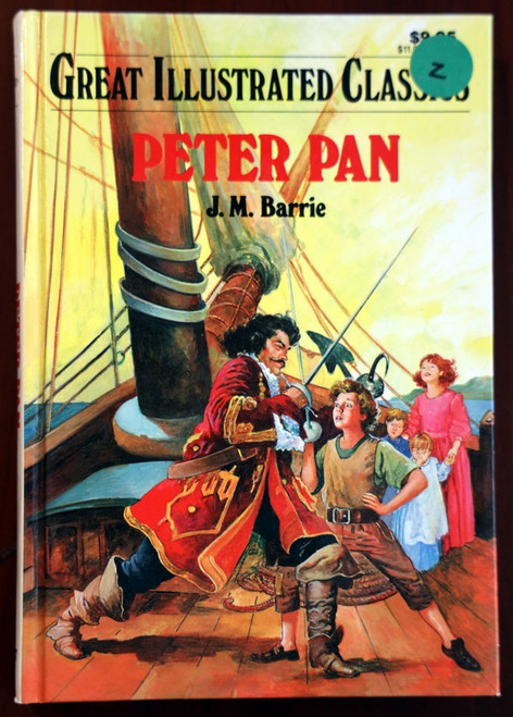 PETER PAN by J.M. Barrie Great Illustrated Classics 1995 Baronet Books White HC