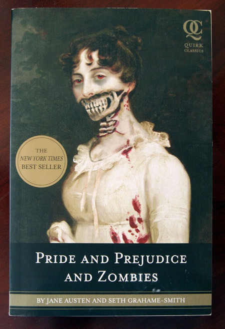 PRIDE AND PREJUDICE & ZOMBIES by Jane Austen & Seth Grahame-Smith 2009 Paperback