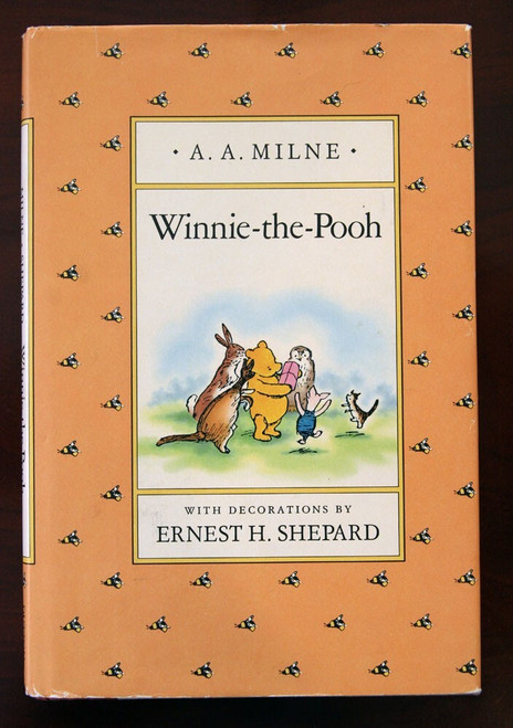 WINNIE-THE-POOH by A.A. Milne 1988 HC/DJ E.P. Dutton Ernest Shepard Illustrated