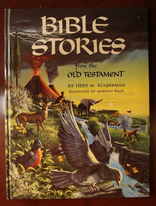 BIBLE STORIES from the Old Testament by Libby M. Klaperman 1963 Vintage RARE