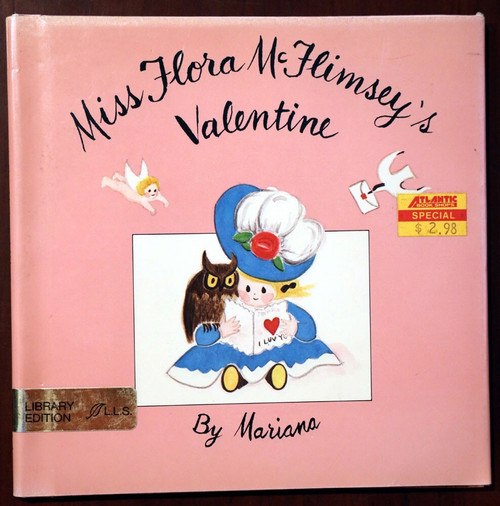 Miss Flora McFlimsey's Valentine by Mariana 1987 First Edition 1st Print HC/DJ