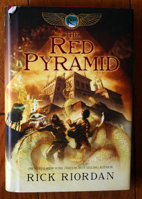 THE RED PYRAMID Rick Riordan 2010 1st Edition 8th HC/DJ KANE CHRONICLES Book One