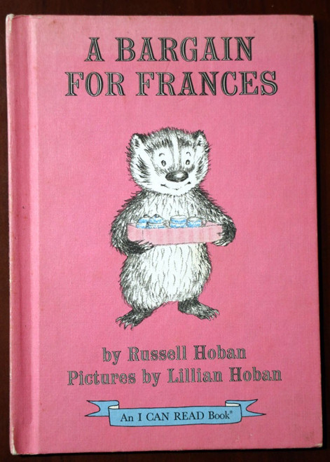 A Bargain for Frances 1970 by Russell & Lillian Hoban I CAN READ Book HARDCOVER