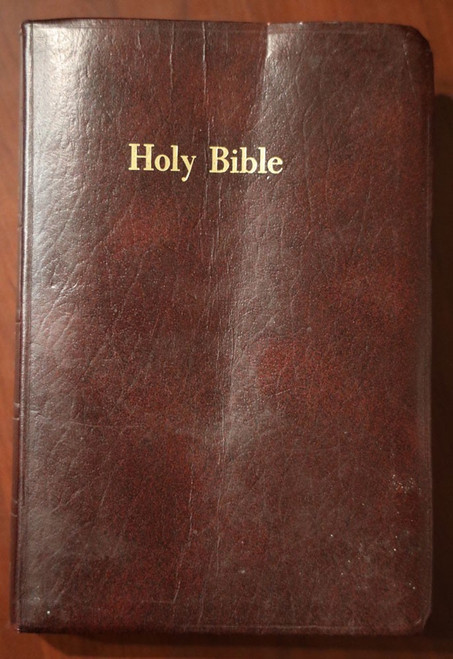 HOLY BIBLE RSV Red Letter Edition 1972 Thomas Nelson 1803R Brown Concordance
