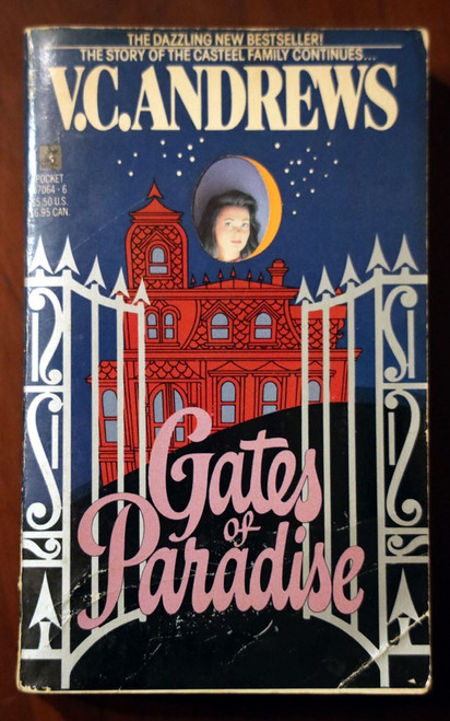 Gates of Paradise by V.C. Andrews 1989 Keyhole Vintage Paperback 1st Printing
