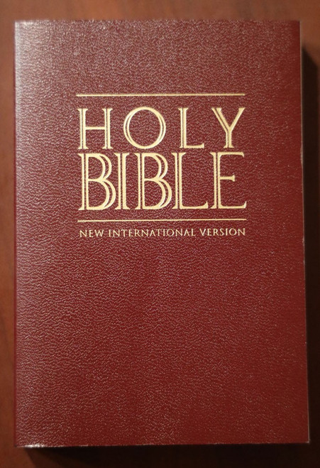 HOLY BIBLE New International Version NIV 1984 American Bible Society Pocket Size