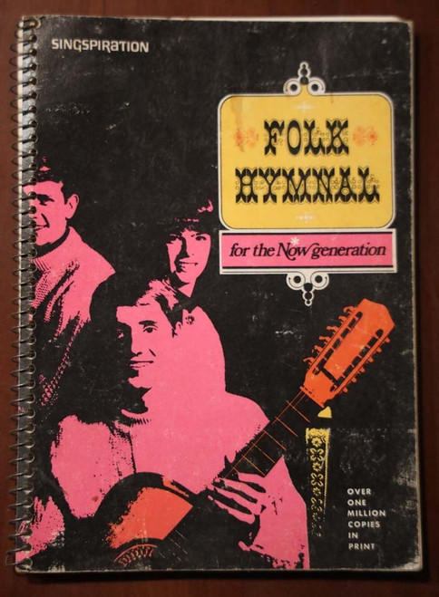 FOLK HYMNAL Johnson/Peterson 1978 Singspiration Music Songbook Sheet Music