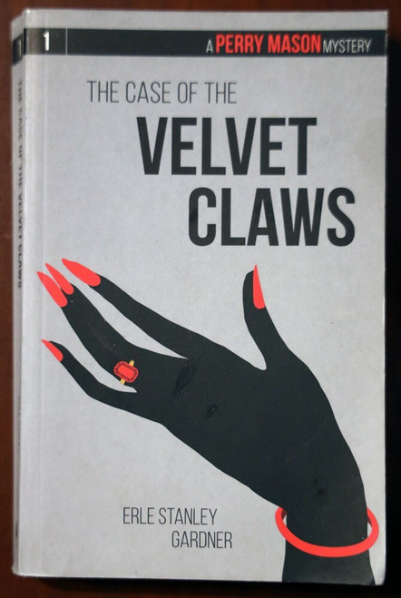 Case of the VELVET CLAWS by Erle Stanley Gardner PERRY MASON #1 Ankerwycke RARE