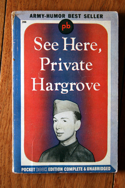 See Here, Private Hargrove by Marion Hargrove 1943 Vintage Paperback ARMY HUMOR
