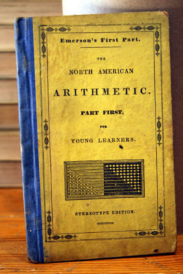 Emerson's North American Arithmetic PART FIRST  1863 Stereotype Ed. Mathematics