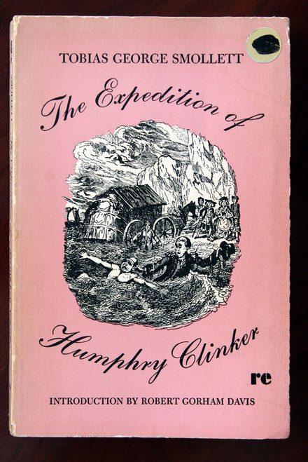 Expedition of Humphrey Clinker by Tobias George Smollett 1966 Vintage Paperback