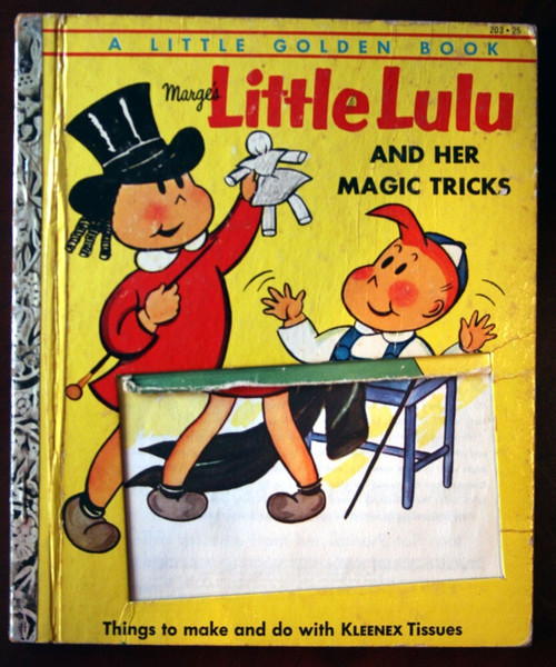 Marge's LITTLE LULU And Her Magic Tricks 1954 "A" Little Golden Book #203