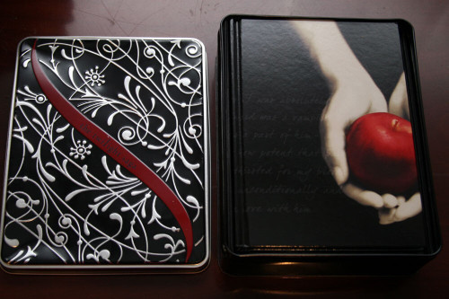 The Twilight Saga 4 Unused Hardcover Journals in Tin Gift Box Stephenie Meyer