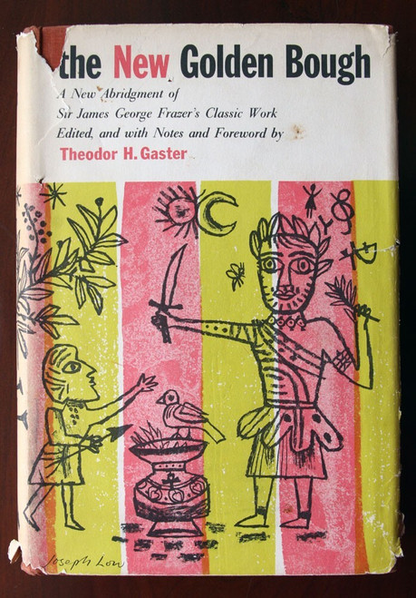 The New Golden Bough by Theodor H. Gaster 1959 HC/DJ Criterion Books Vintage