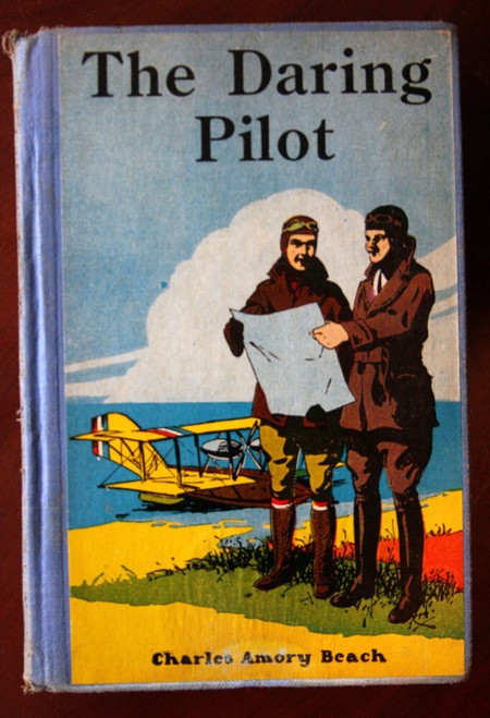 The Daring Pilot by Charles Amory Beach 1930 Saalfield Publishing ILLUSTRATED