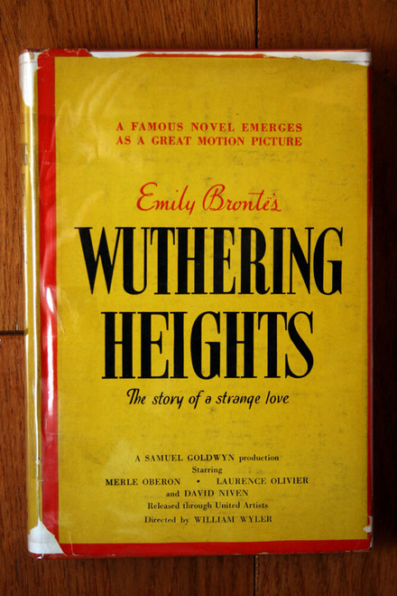 Emily Bronte's WUTHERING HEIGHTS HC/DJ Grosset & Dunlap Rare Edition VINTAGE