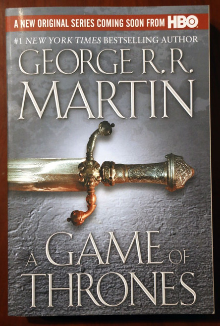 A Game of Thrones by George R.R. Martin 2011 Trade Paperback HBO Series GOT #1