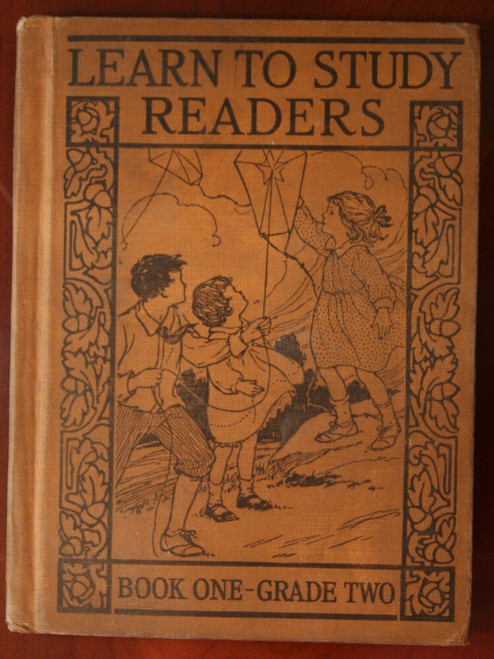 LEARN TO STUDY READERS Book One Grade Two 1924 Ernest Horn & Grace Shields