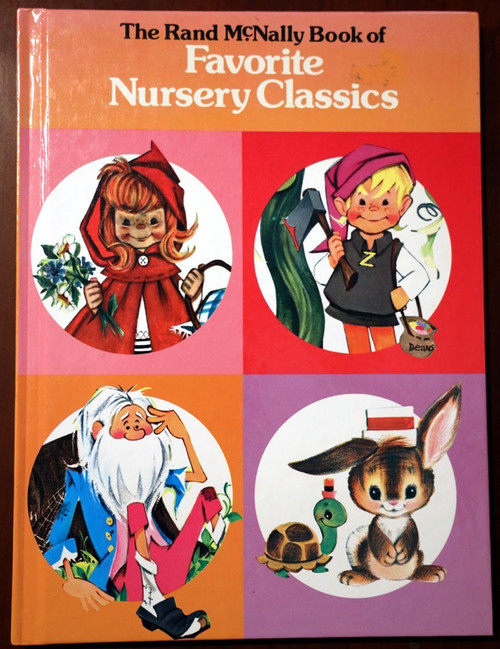 Rand McNally Book of FAVORITE NURSERY CLASSICS 1961 Anne Selles Leaf Illustrated