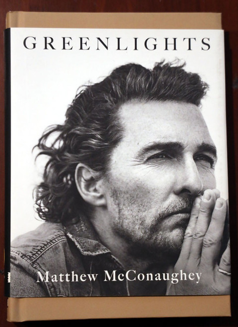 GREENLIGHTS by Matthew McConaughey 2020 First Edition HC/DJ Autobiography/Memoir