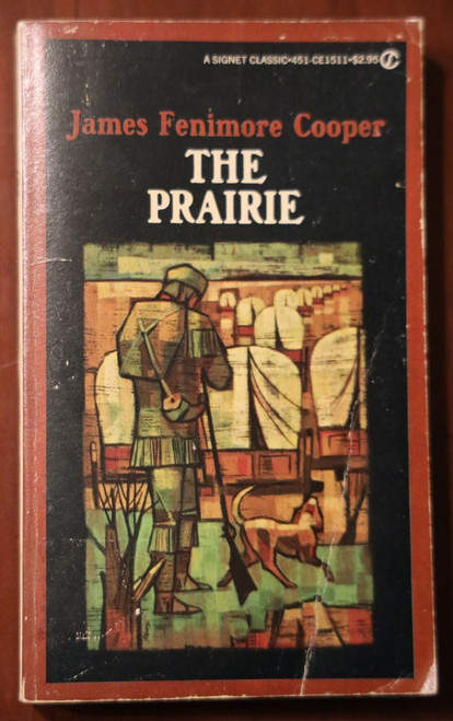 THE PRAIRIE by James Fenimore Cooper 1964 Signet Classic Paperback CE 1511