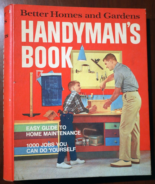 Better Homes and Gardens HANDYMAN'S BOOK 5-Ring Binder 1972 2nd Ed. 3rd Printing