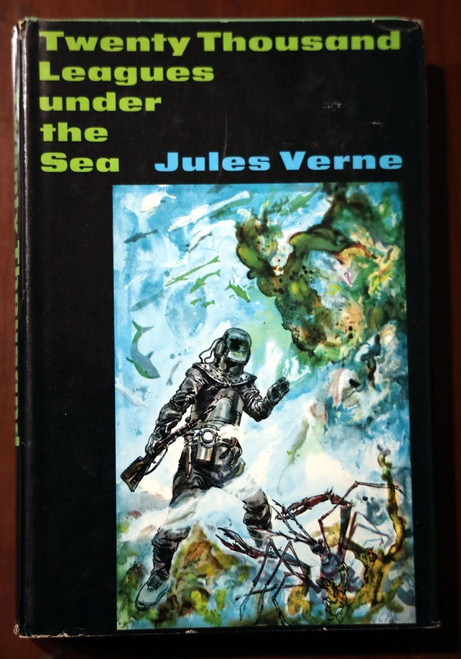 Twenty Thousand Leagues under the Sea - Jules Verne 1956 Henry Pitz Nelson HC/DJ