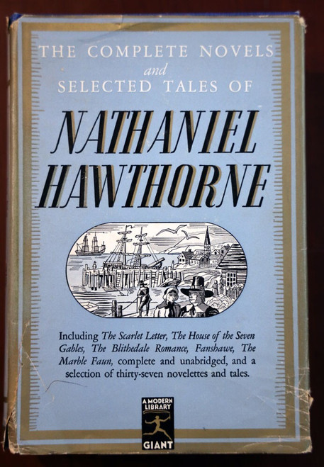 Complete Novels & Selected Tale of NATHANIEL HAWTHORNE 1937 Modern Library Giant