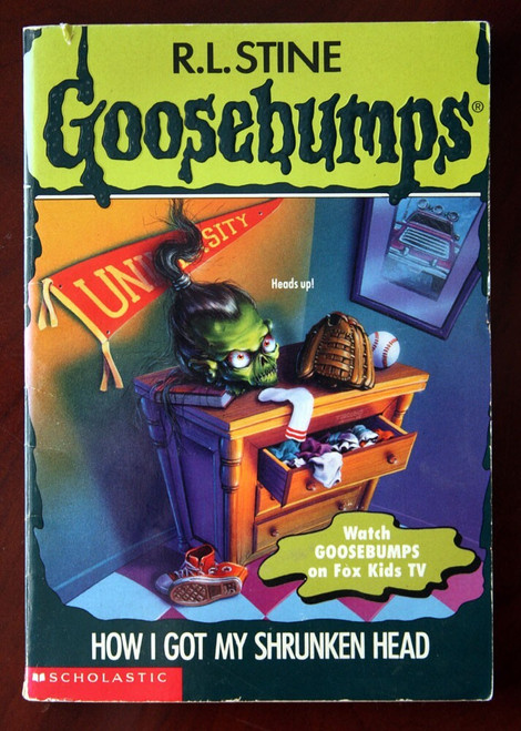GOOSEBUMPS How I Got My Shrunken Head by R.L. Stine #39 Apple Scholastic 1996 PB