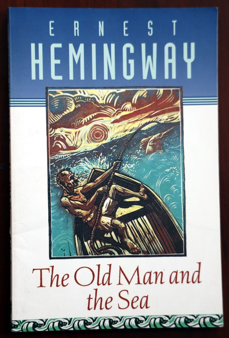 The Old Man and the Sea by Ernest Hemingway 1995 First Scribner TPB Paperback