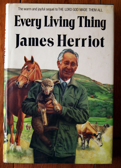 Every Living Thing by James Herriot 1992 First Edition 1st Printing HC/DJ 