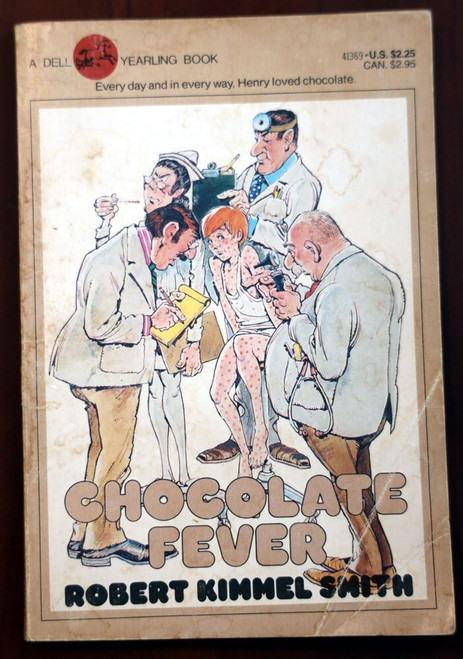 CHOCOLATE FEVER by Robert Kimmel Smith 1985 Children's Yearling Paperback